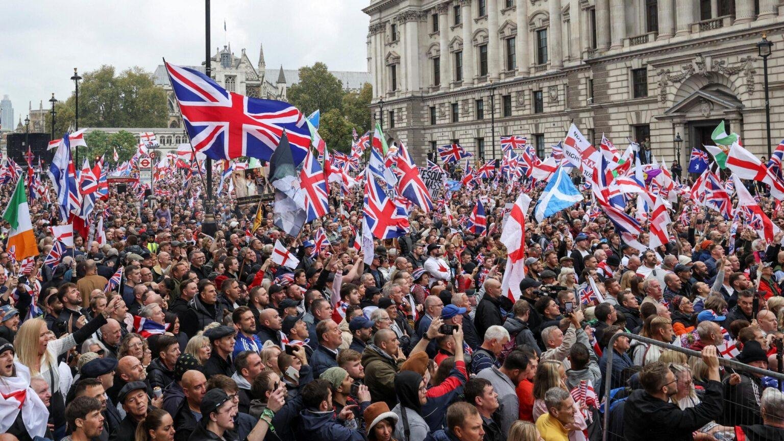 London protests