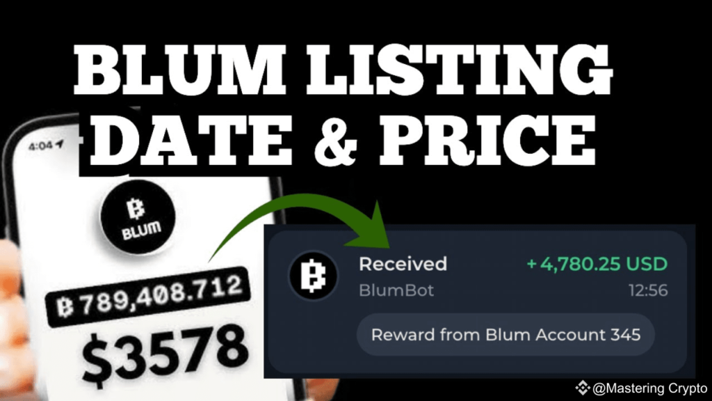 blum airdrop listing date