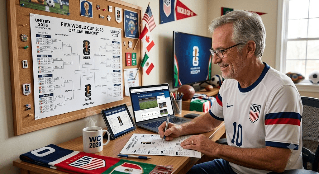 FIFA World Cup 2026 bracket.